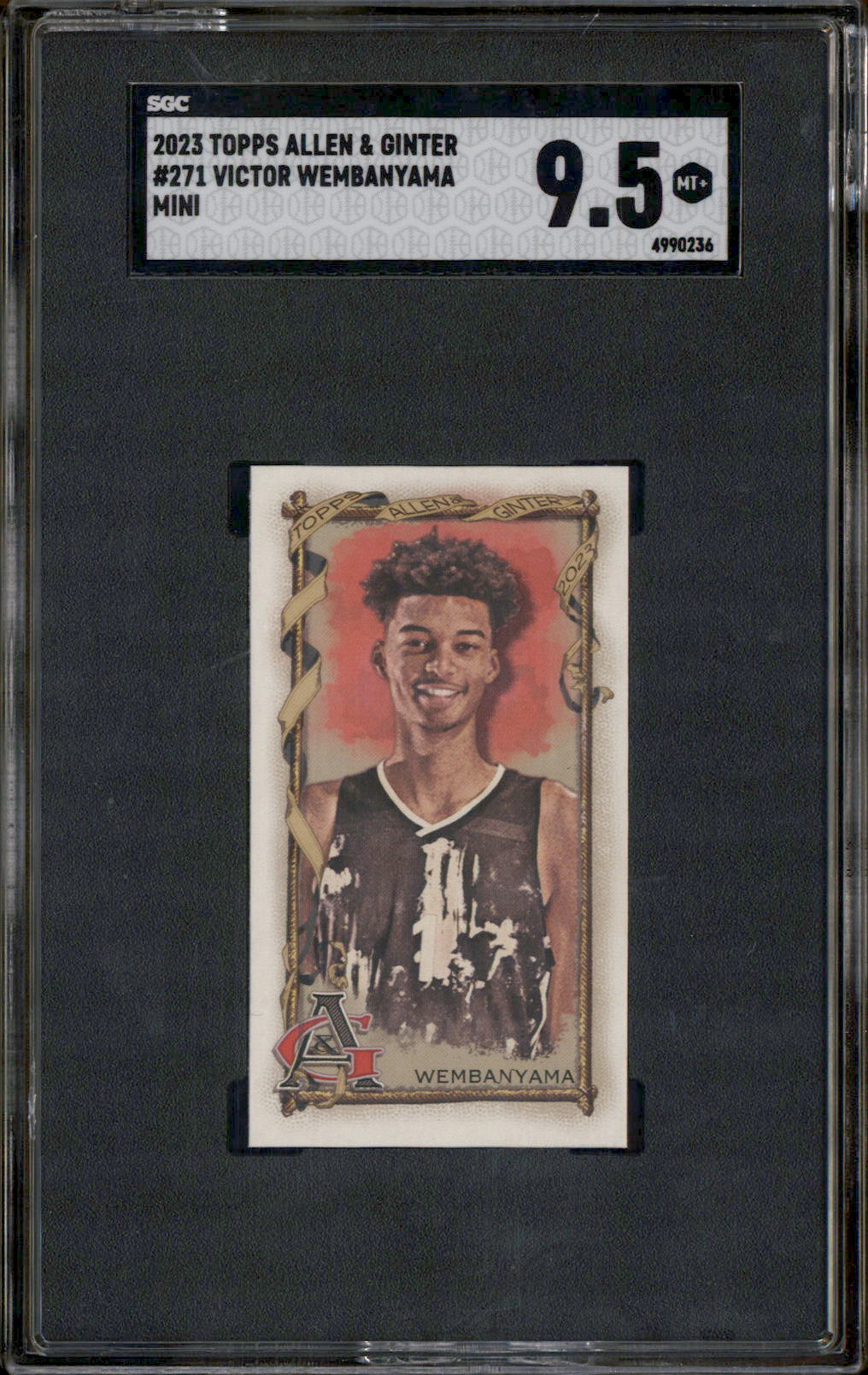 2023 Topps Allen & Ginter Mini #271 Victor Wembanyama RC 2023 Topps Allen & Ginter Mini #271 Victor Wembanyama RC