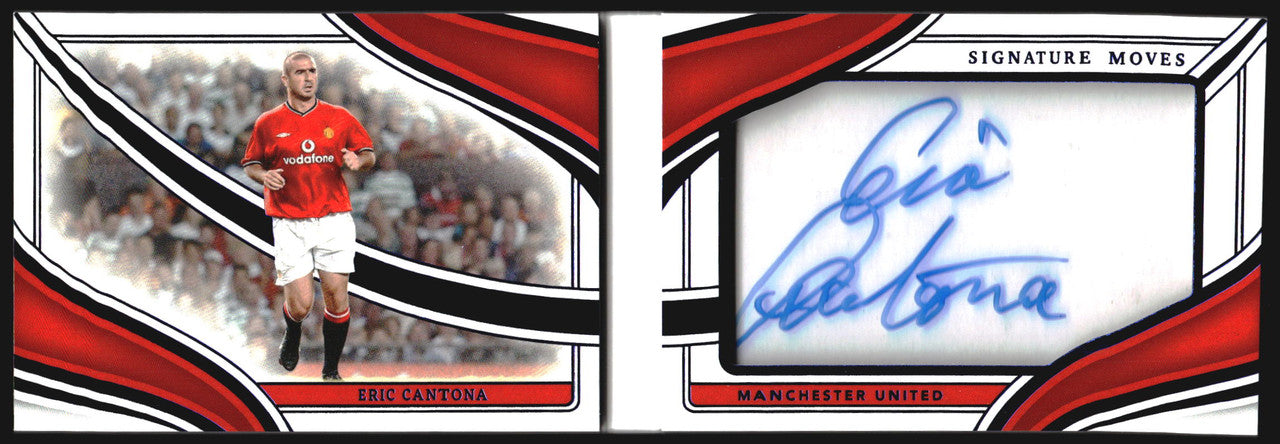 直筆サインカード Prizm Choice Eric Cantona Panini Eric Cantona Soccer Sports Trading Cards