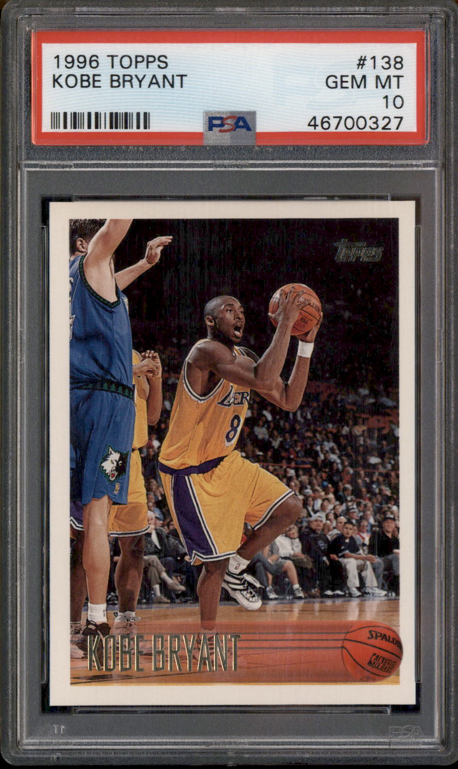 `96 PSA鑑定済 コービー ルーキーKOBE BRYANT RC TOPPS 96 PSA鑑定済 コービー ルーキーKOBE BRYANT RC TOPPS - メルカリ