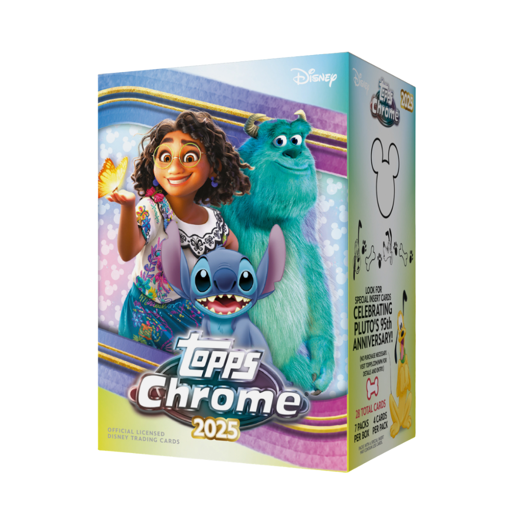 2025 Topps Chrome Disney Blaster Box – Burbank Cards