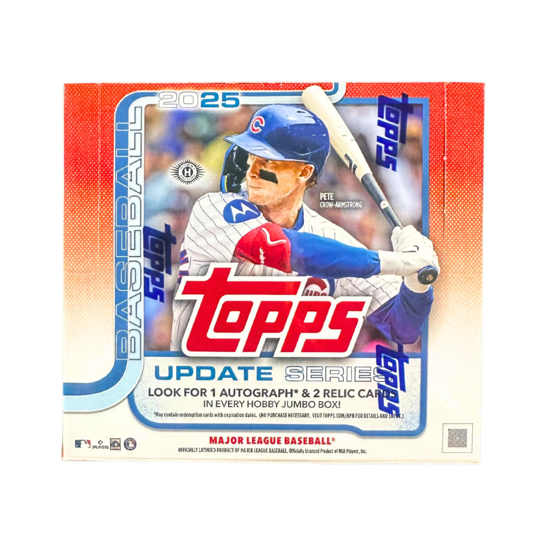 2025 Topps Update Series Baseball Jumbo Box – Burbank Cards
