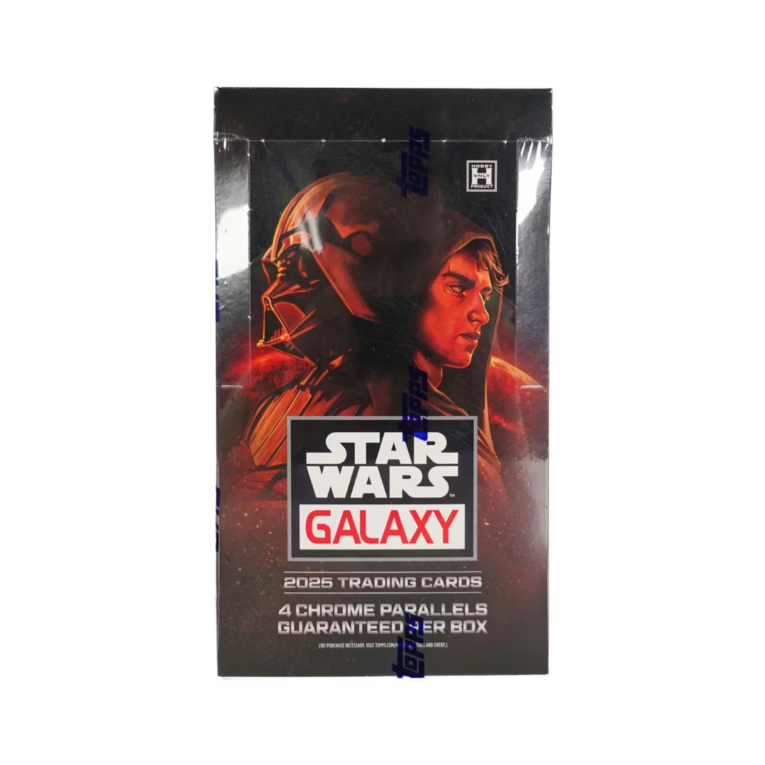 2025 Topps Star Wars Chrome Galaxy Hobby Box – Burbank Cards