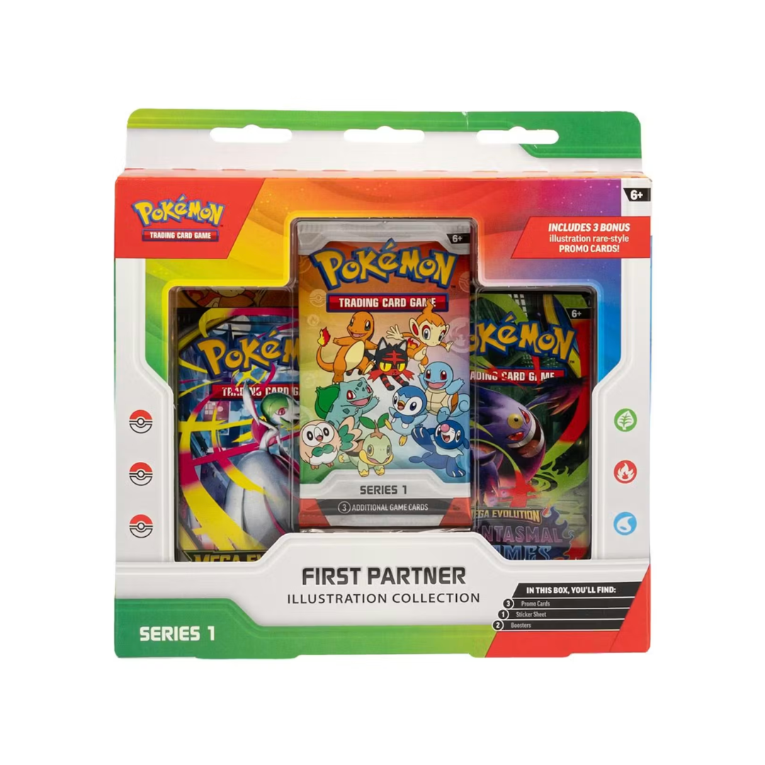 Pokemon First Partner Illustration Collection Series 1 Box