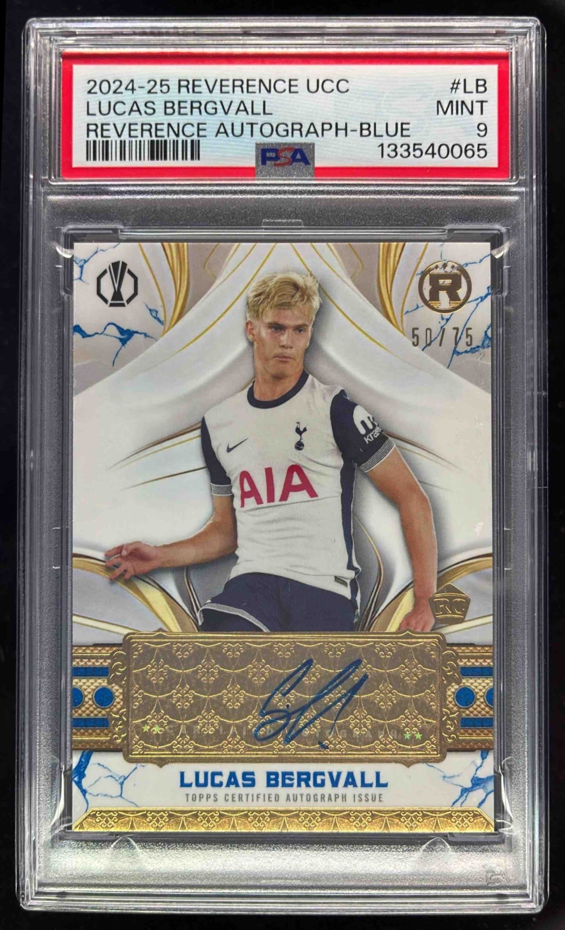 さかつ lucas bergvall /50 直筆サインカード さかつ様専用 lucas