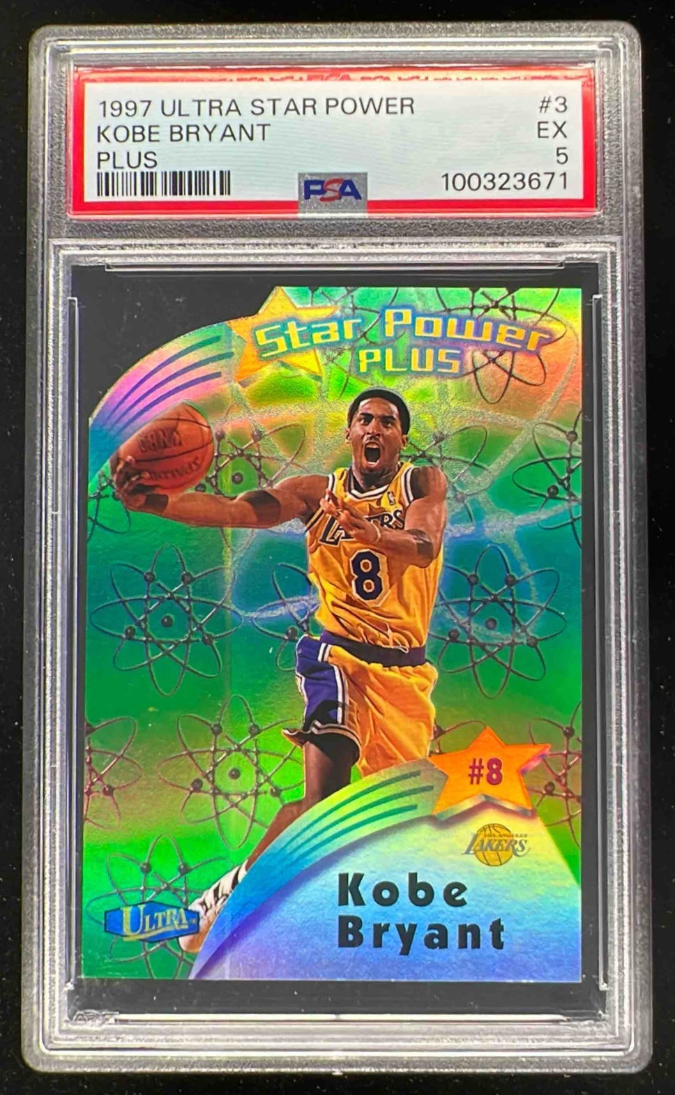 1997-98 Fleer Ultra Star Power Plus #3 SPP Kobe Bryant PSA 5