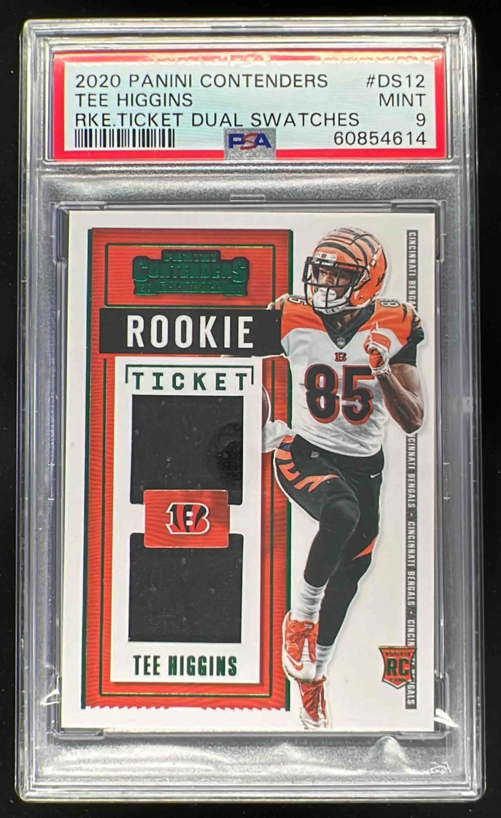 2020 Panini Contenders Rookie Ticket Dual Swatches #DS12 Tee