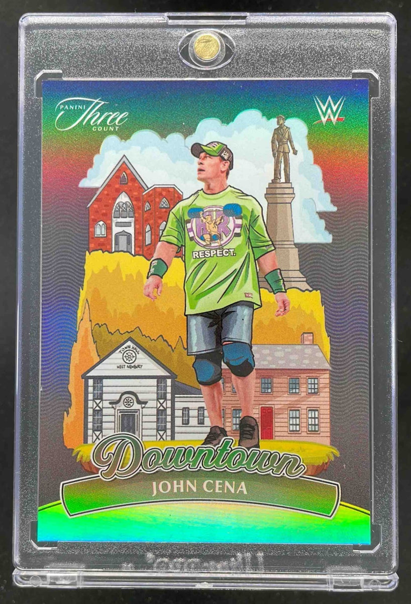 2024 Panini Three Count WWE Downtown SSP #17 John Cena – Burbank Cards