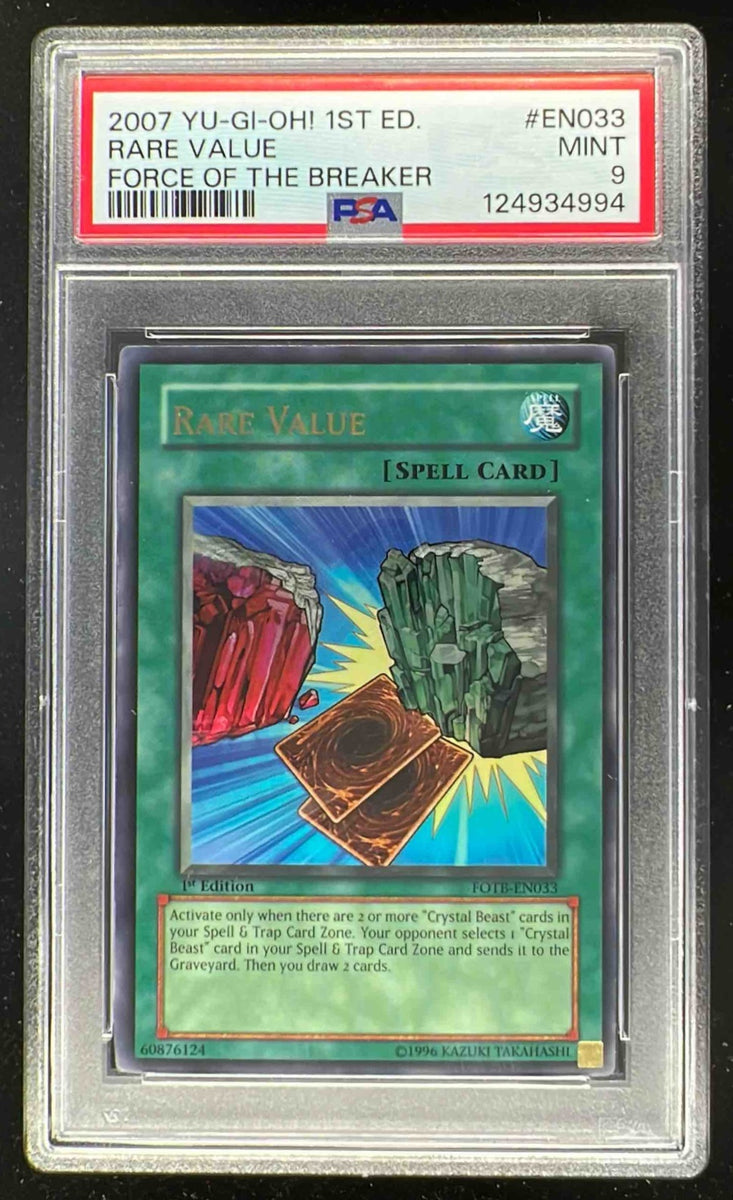 yugioh force of the breaker card list 2007 Yu-Gi-Oh! Force of the Breaker 1st Edition #FOTB-EN033 Rare Value – Burbank Cards