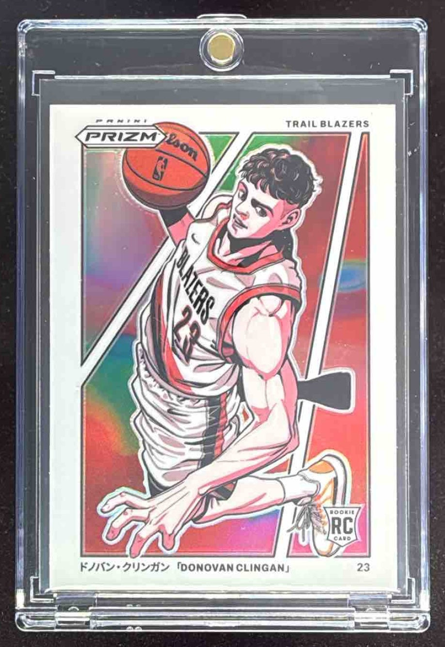 2024-25 Panini Prizm Manga #10 Donovan Clingan – Burbank Cards