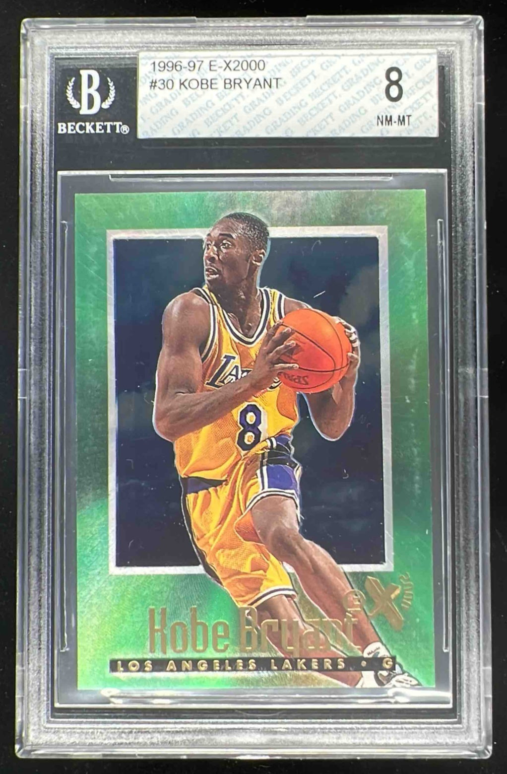 その他 1996/97 Skybox EX-2000 Kobe Bryant RC 1996-97 Skybox EX-2000 Kobe Bryant Black 23KT Gold /5000 Rc