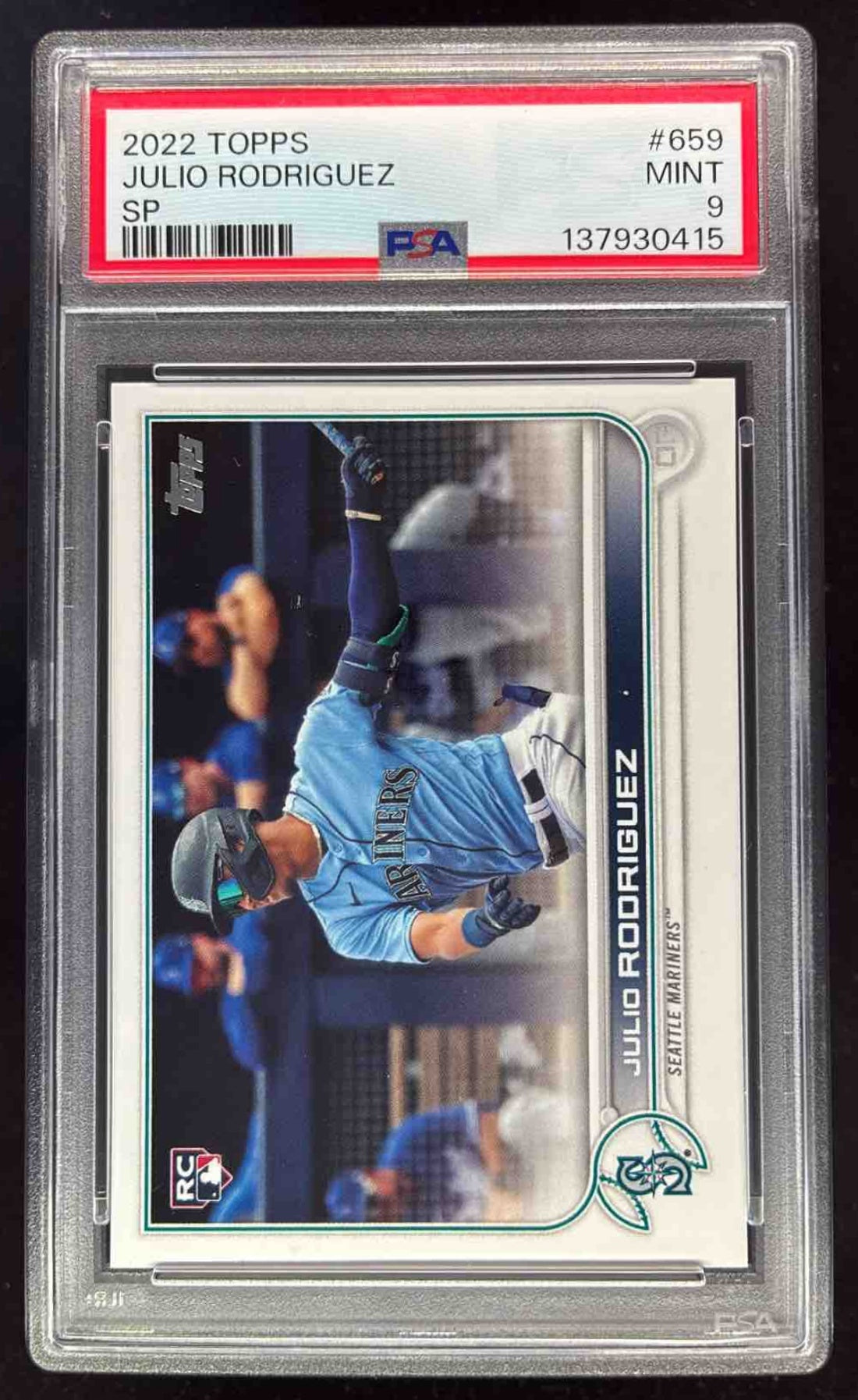 Julio Rodriguez 99枚限定 サインカード clearly JULIO・RODRIGUEZ