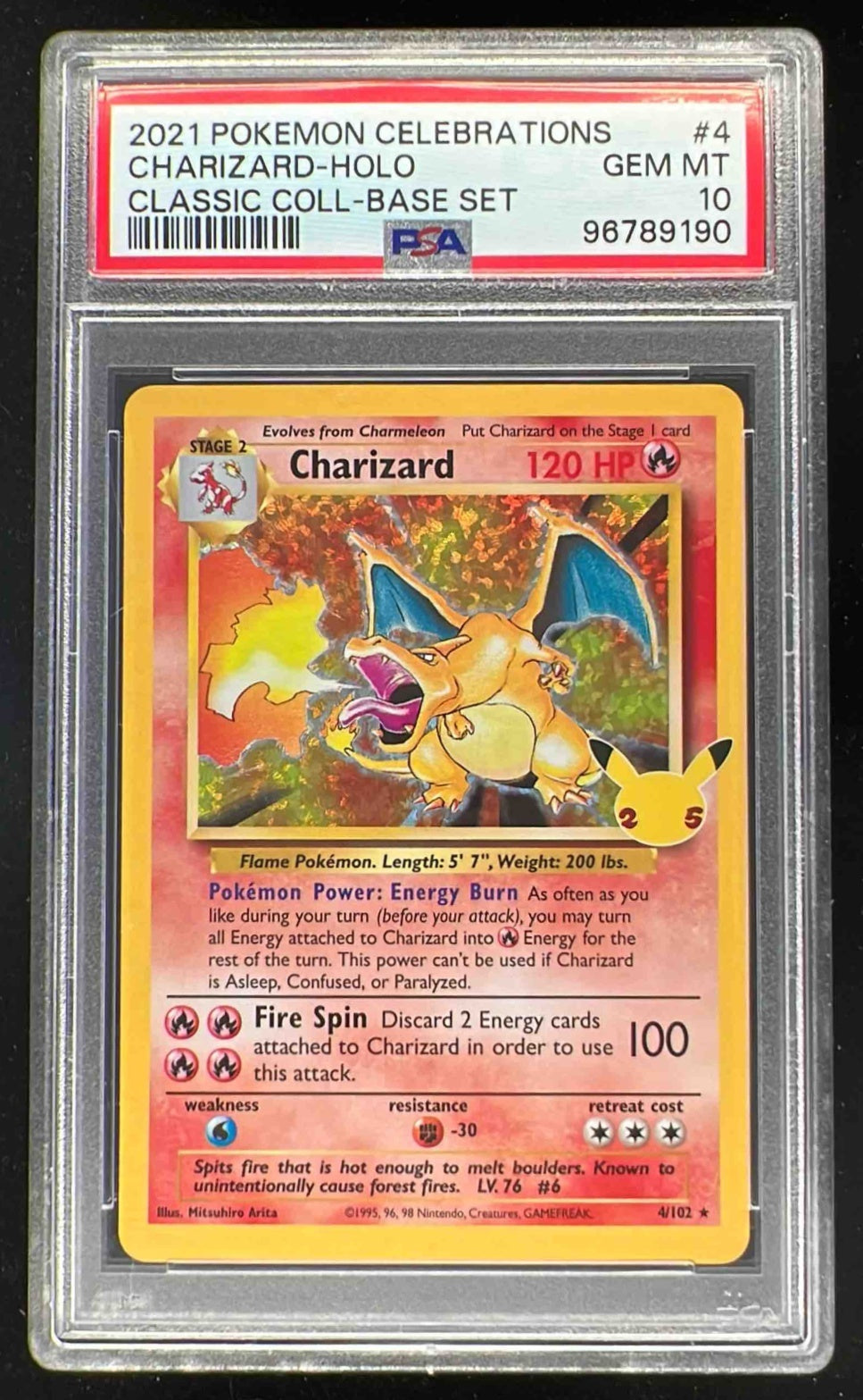 2021 Pokemon Sword & Shield Celebrations Classic Collection #4