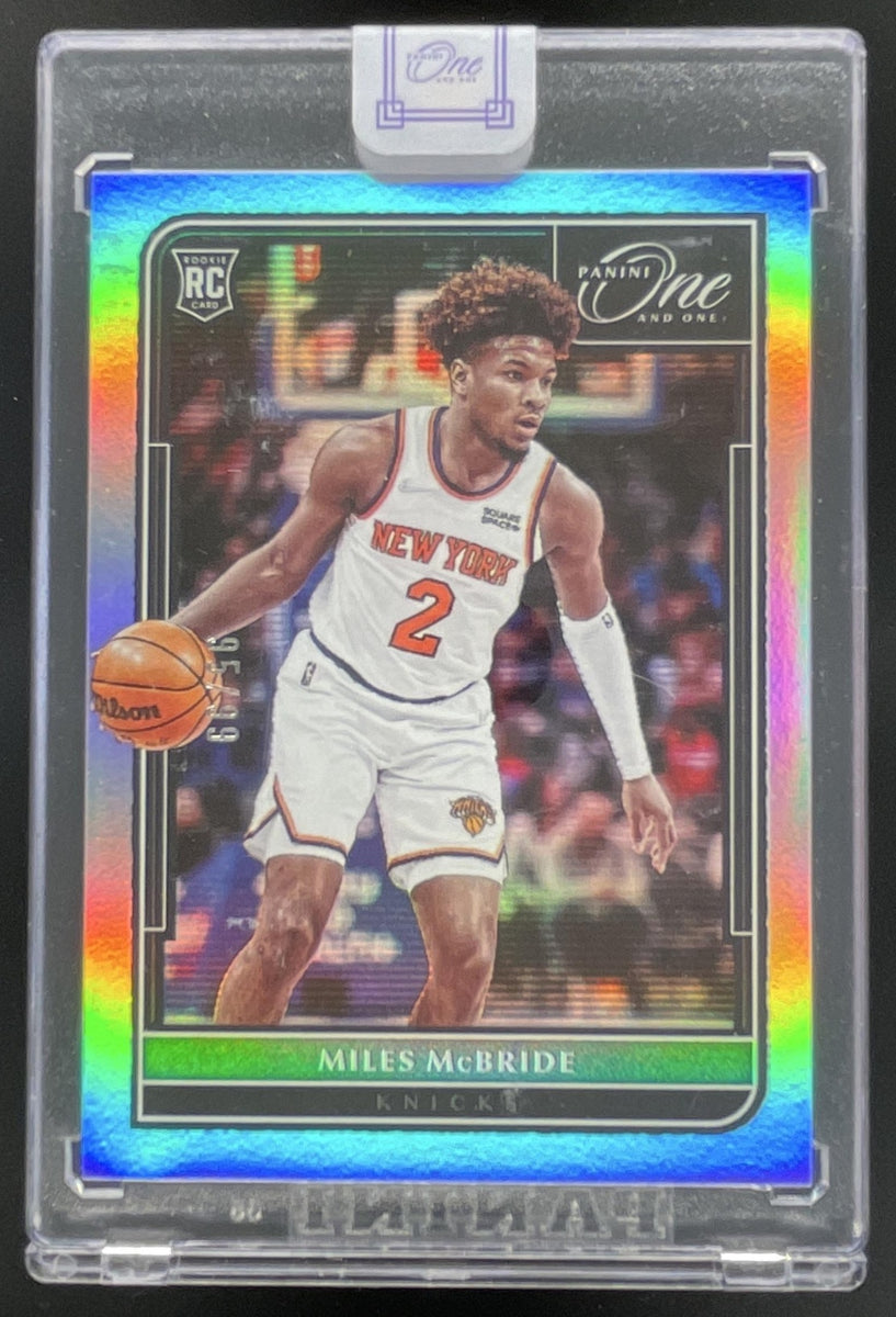 2021-22 Panini One and One #148 Miles McBride RC /99 – Burbank Cards