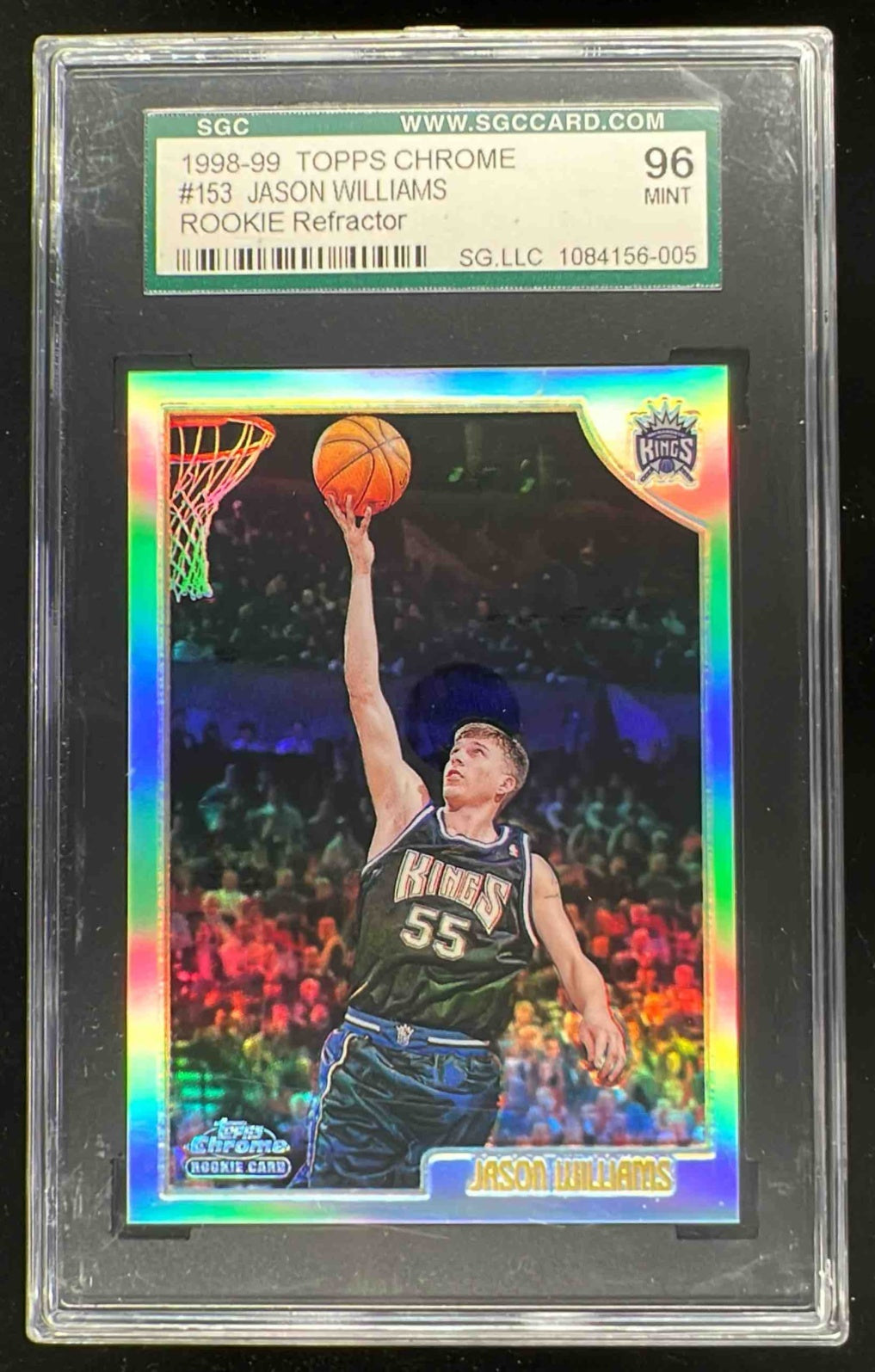 1998-99 Topps Chrome Refractors #153 Jason Williams RC SGC 9
