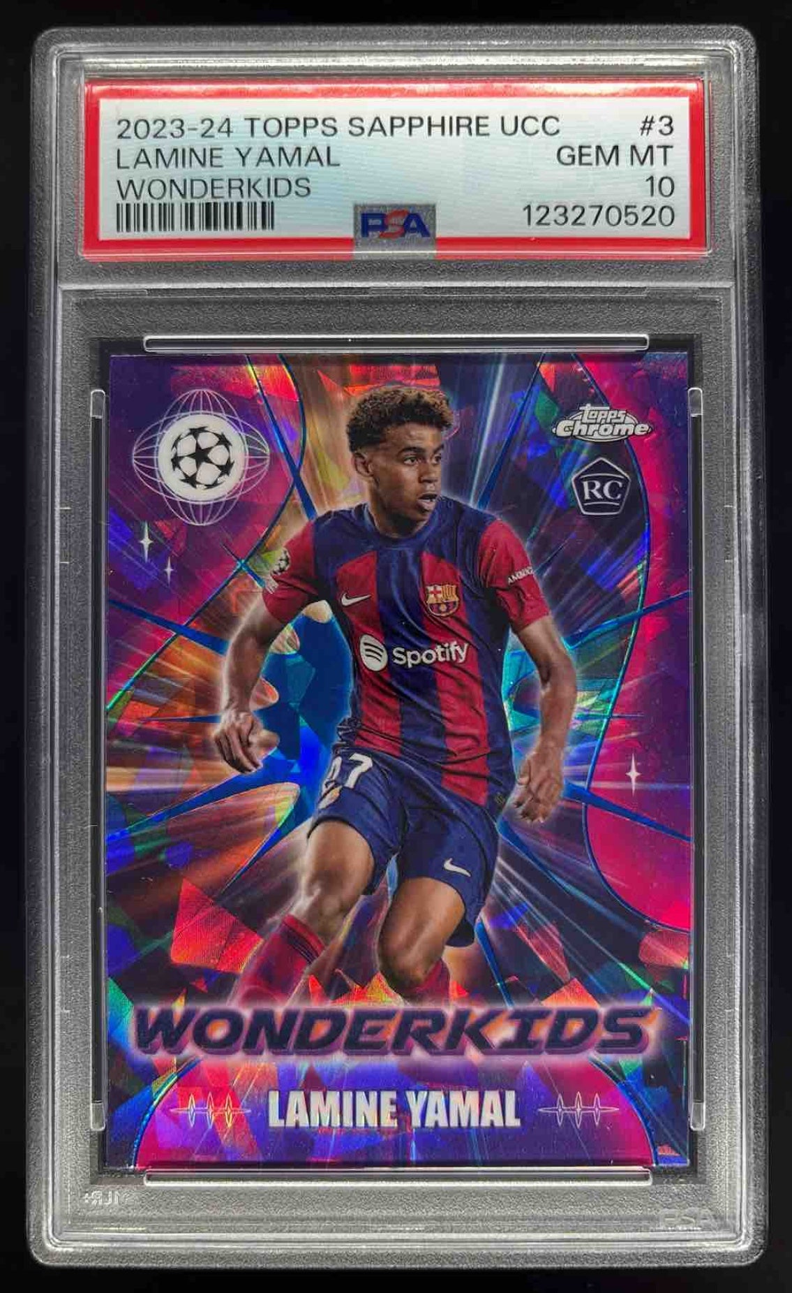 美品 Topps2023 WEMBAYAMA ウェンバンヤマ RC ミニパラレル 美品 Topps2023 WEMBAYAMA ウェンバンヤマ RC ミニパラレル 美品