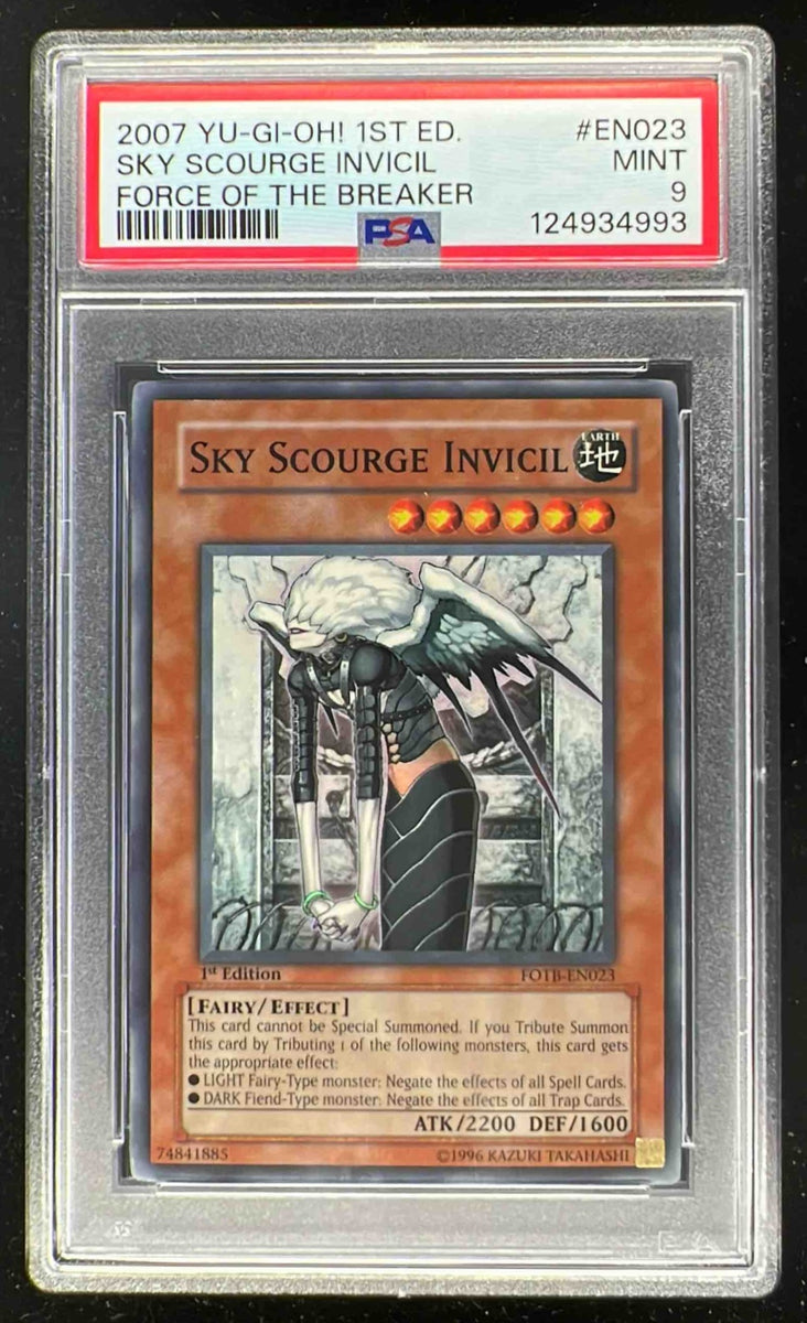 2007 Yu-Gi-Oh! Force of the Breaker 1st Edition #EN023 Sky Scourge Inv – Burbank Cards