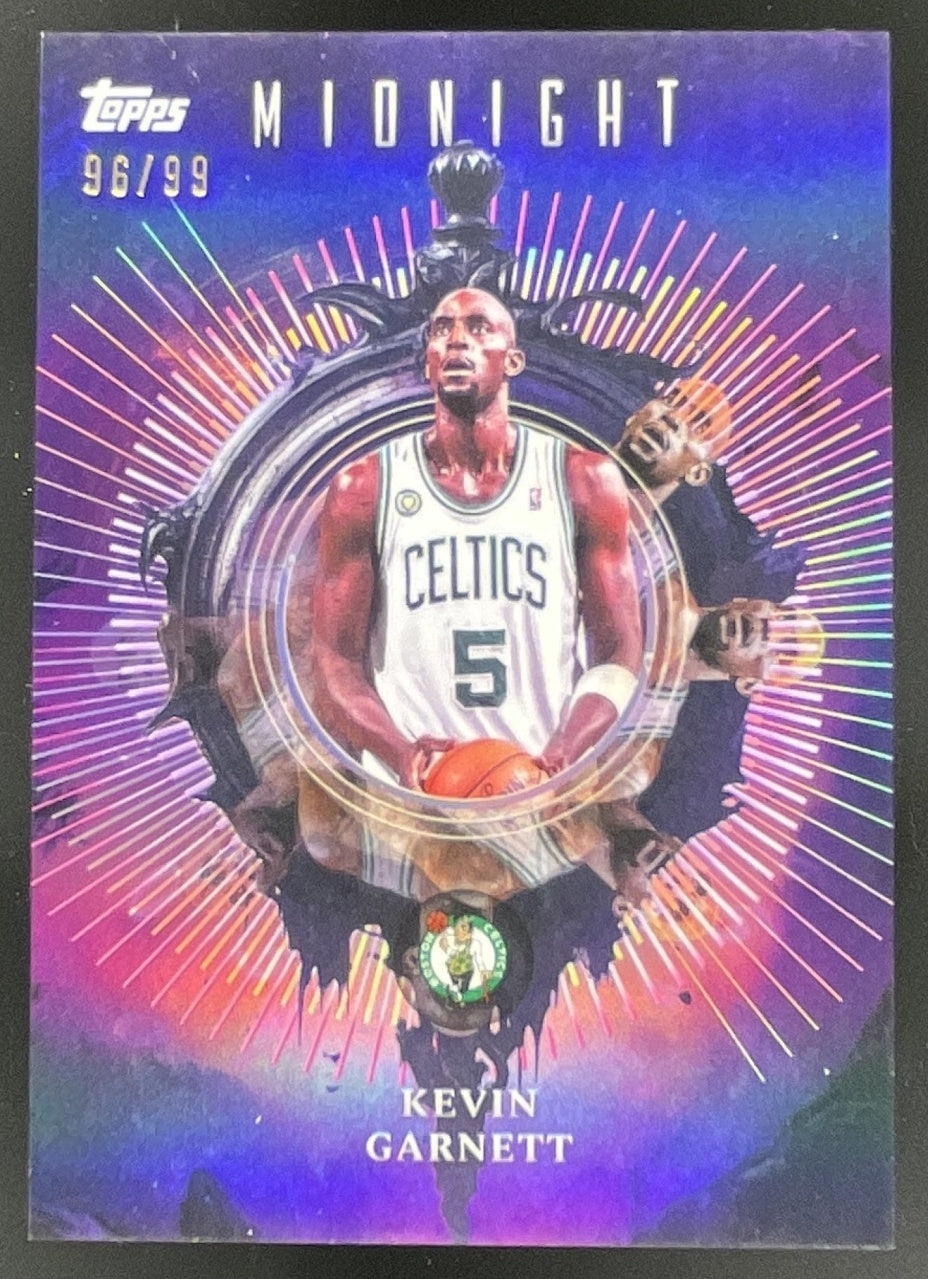 2025-26 Topps Midnight Insomnia Twilight #IN-13 Kevin Garnett /99