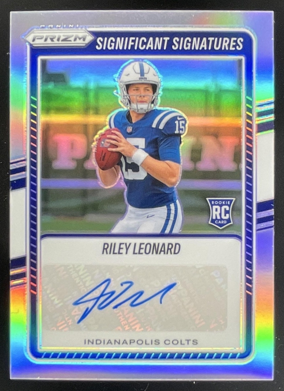 2025 Panini Prizm Significant Signatures #SSI-RLD Riley Leonard RC