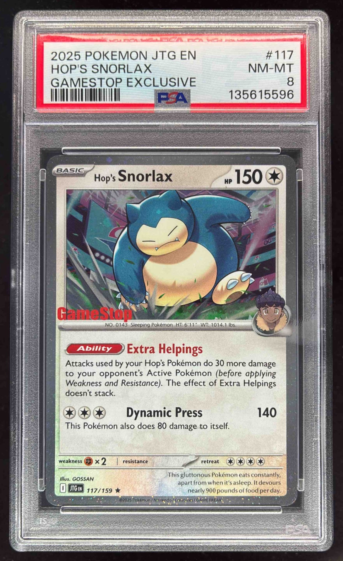 2025 Pokemon SV Journey Together Promo Cards #117/159 Hop's