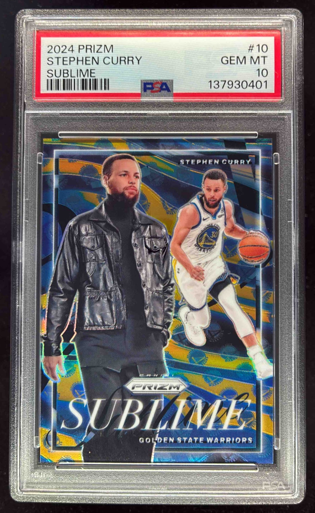 2024-25 Panini Prizm Sublime #10 Stephen Curry PSA 10 – Burbank Cards
