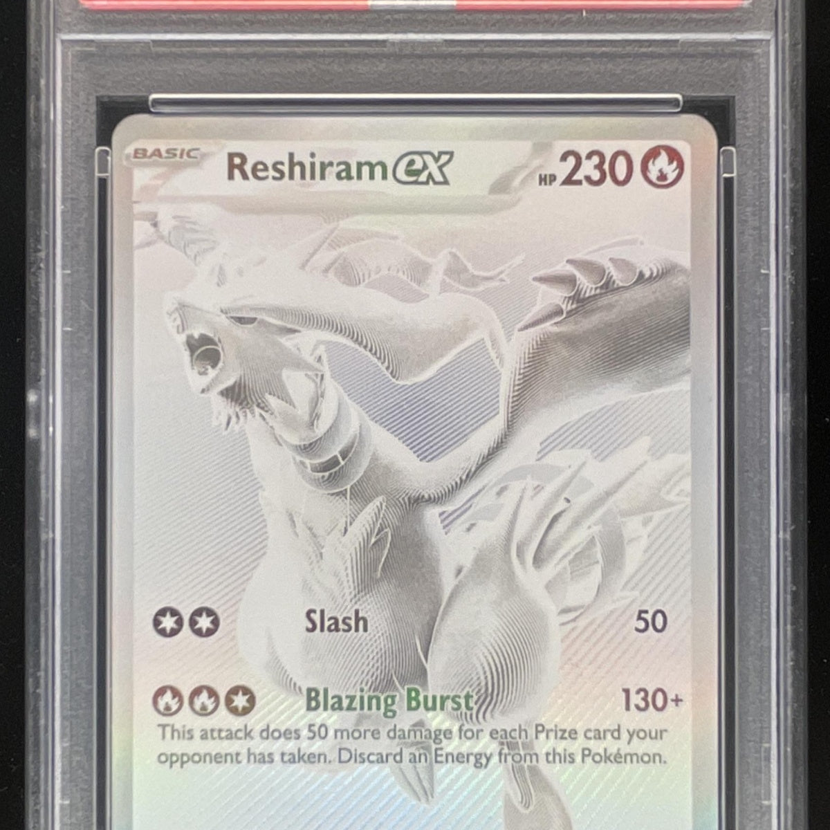 2025 Pokemon White Flare #173/086 Reshiram ex Black and White Rare PSA Burbank Cards 2025 Pokemon White Flare #173/086 Reshiram ex Black and White Rare PSA Burbank Cards