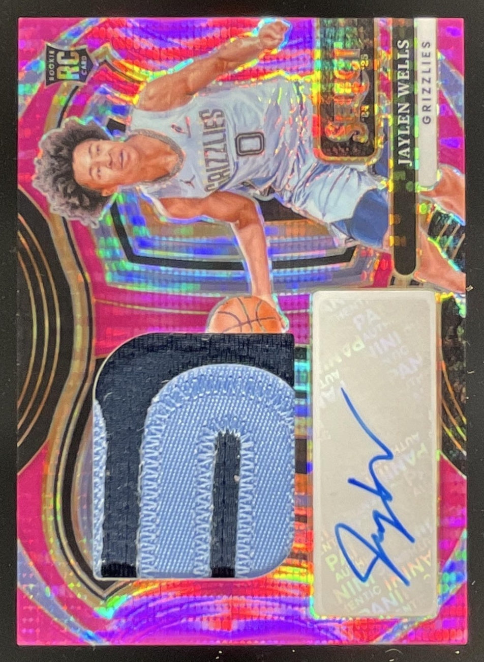2024 Select Jumbo Swatches Purple Pulsar FOTL #JRS-WEL Jaylen