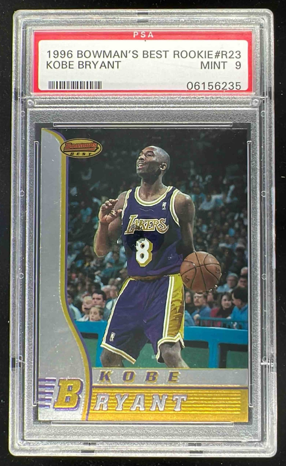 1996-97 Bowman 's Best #R23 Kobe Bryant RC PSA 9 – Burbank Cards