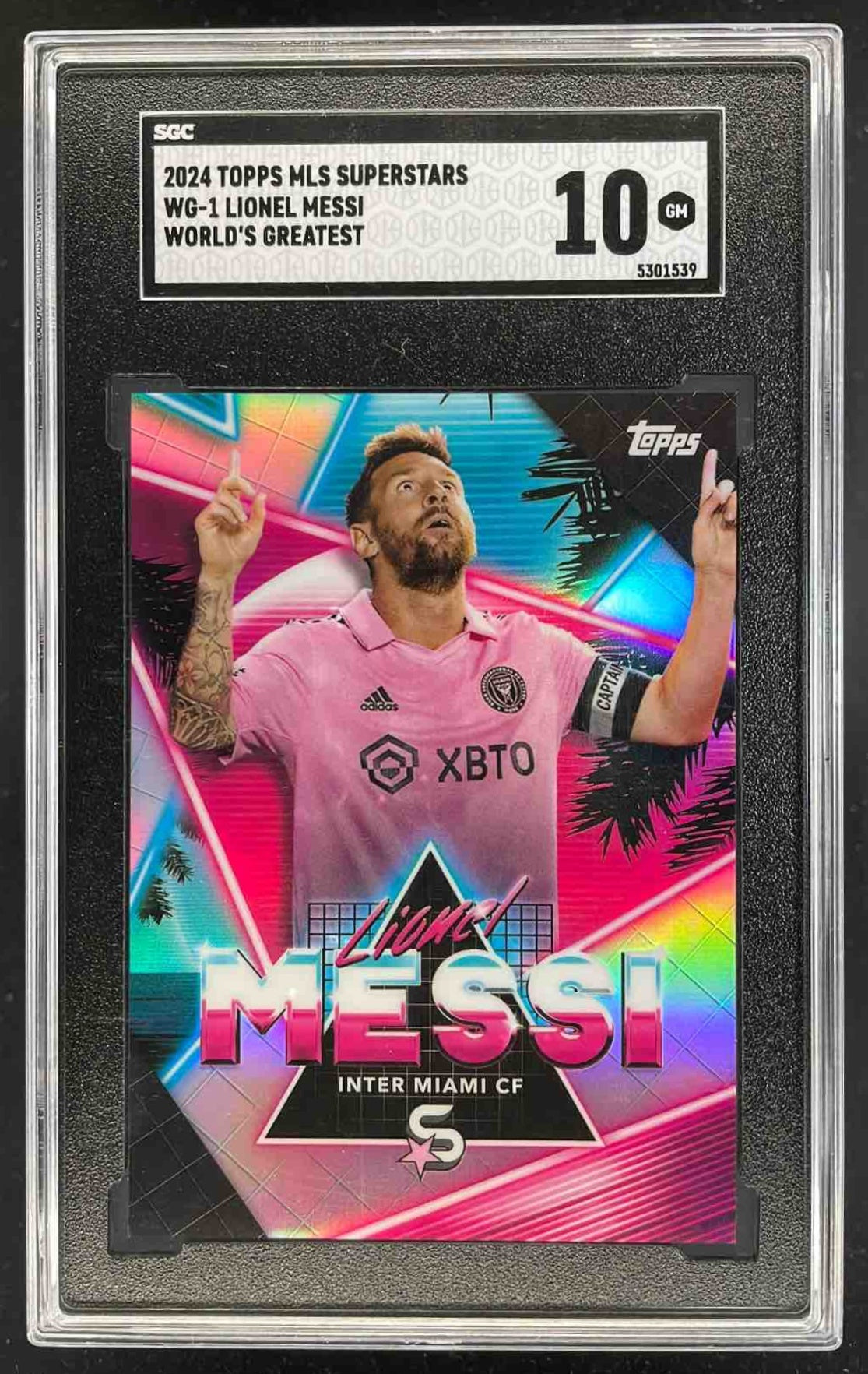 2024-25 Topps MLS Superstars World's Greatest #WG-1 Lionel Messi