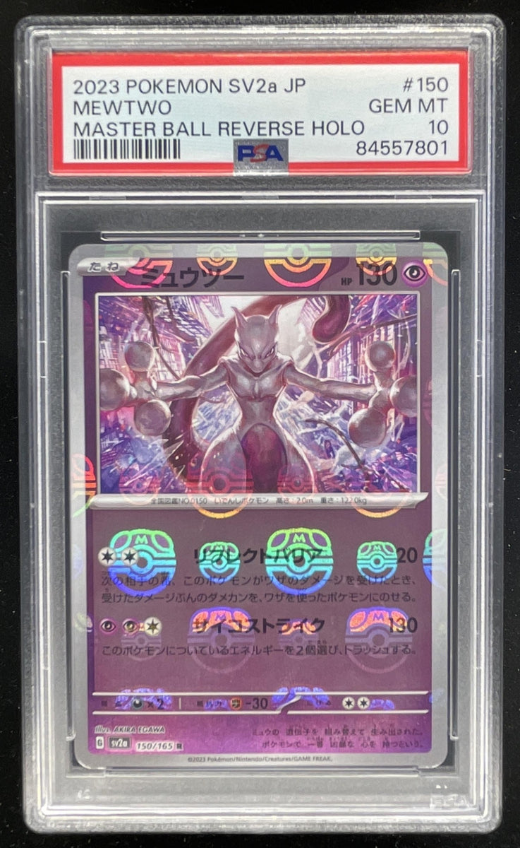 mewtwo holo pokemon card Pokemon 1st Edition Base Set Mewtwo Holo PSA 9 Kanto Shark