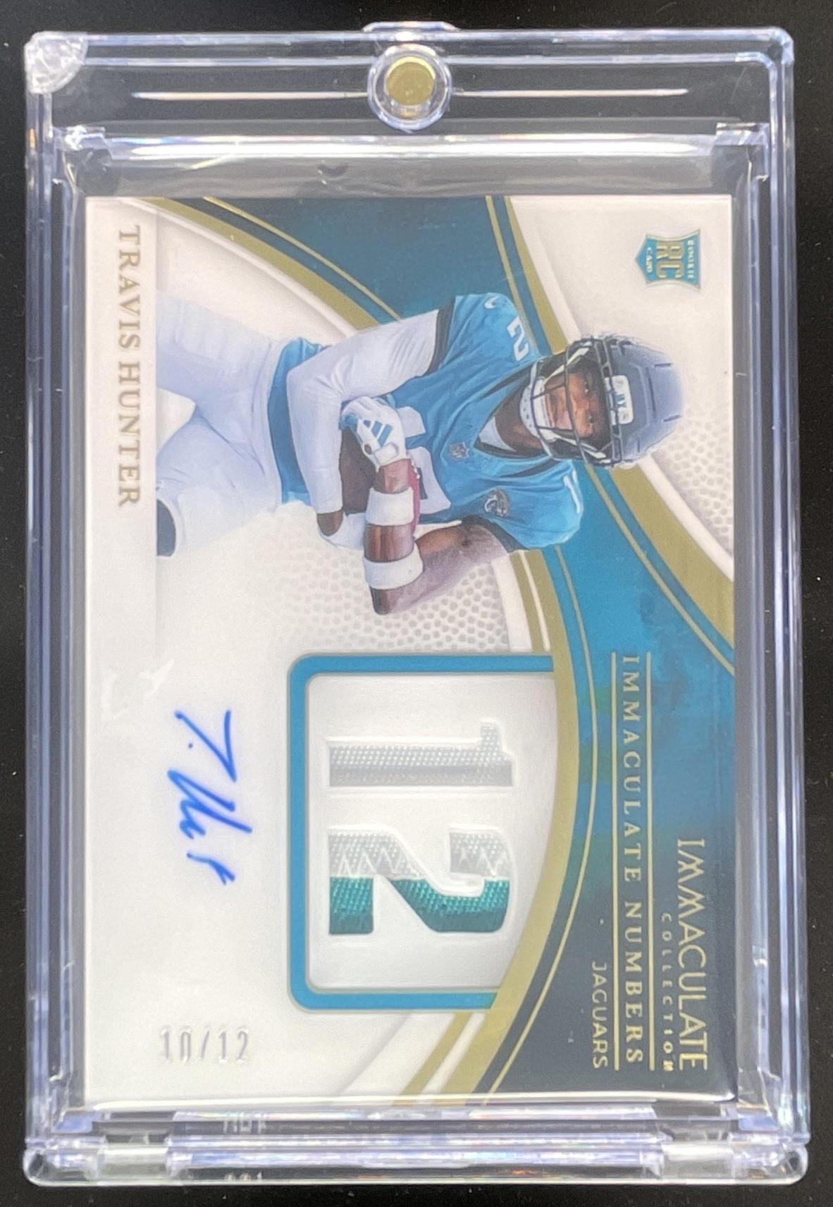 2025 Immaculate Collection Numbers Rookie Patch #2 Travis Hunter