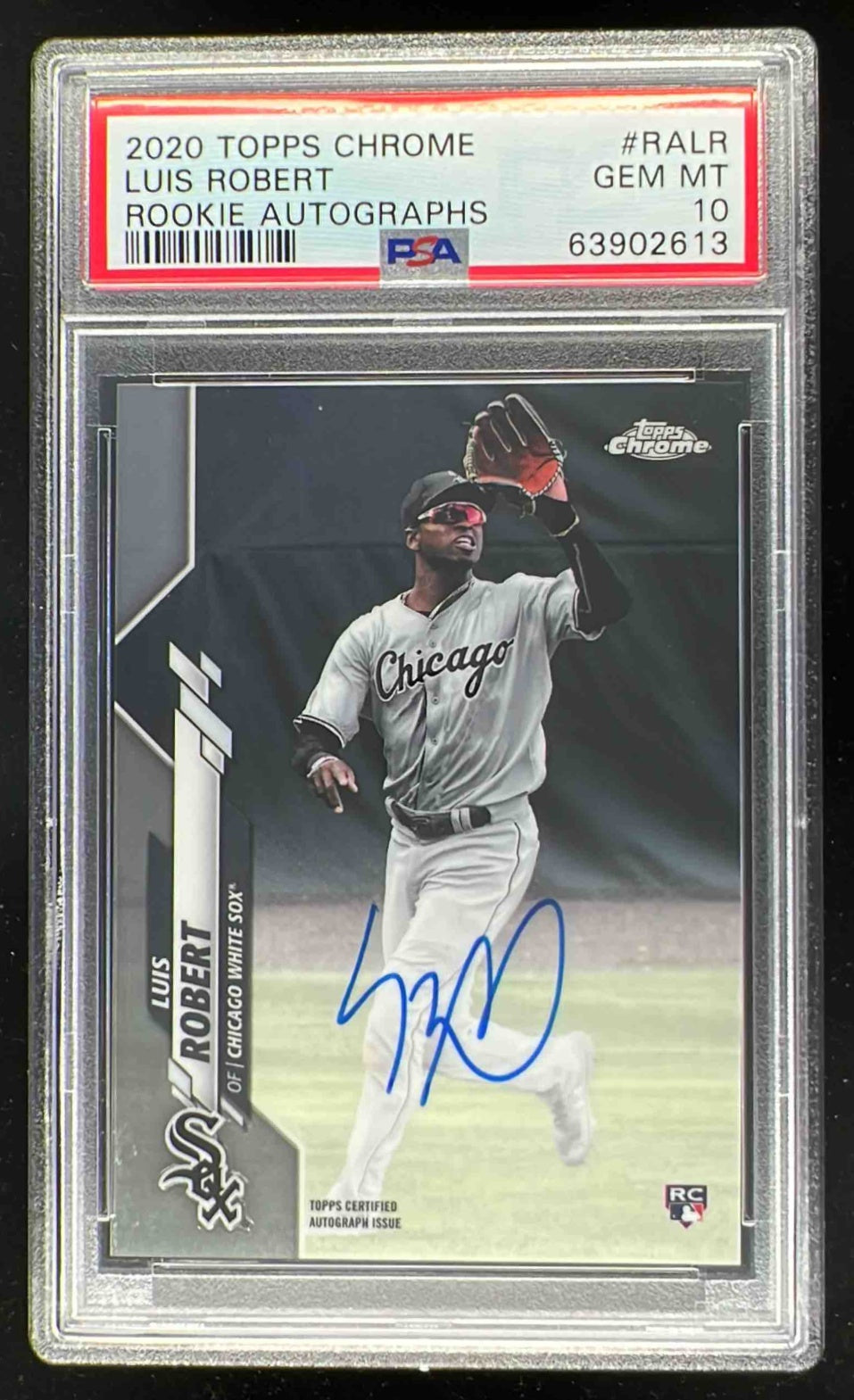 その他 2020 topps chrome luis robert auto /250 2020 Topps Chrome Rookie Autographs #RA-LR Luis Robert