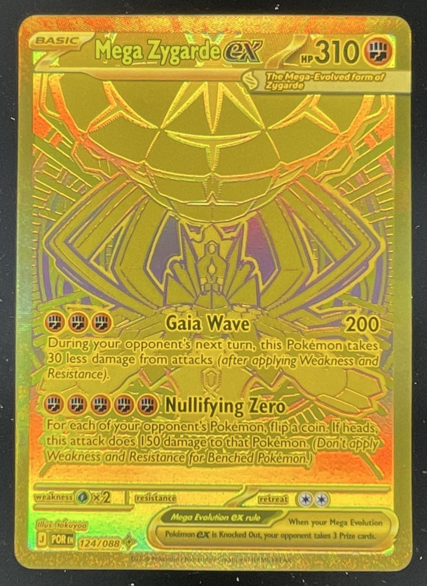 mega zygarde pokemon card Unbranded Pokemon, EX 54a/124, Promo, Full Art , Mint Skeledirge ex Zygarde Cards | Dex -