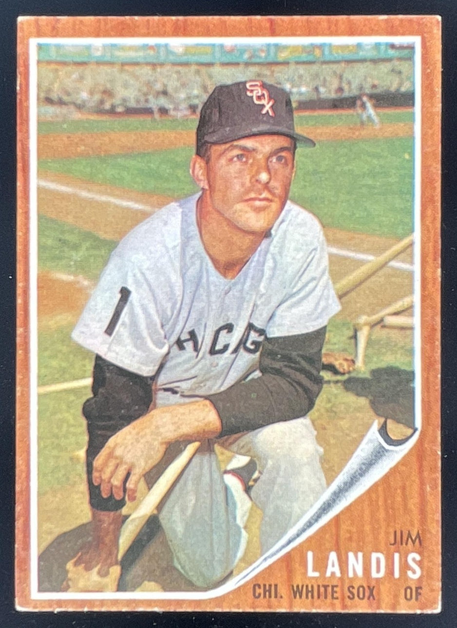 1962 Topps #540 Jim Landis – Burbank Cards