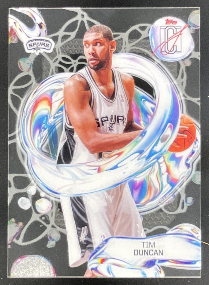 2025-26 Topps Signature Class Fluidity #FD-16 Tim Duncan SP 