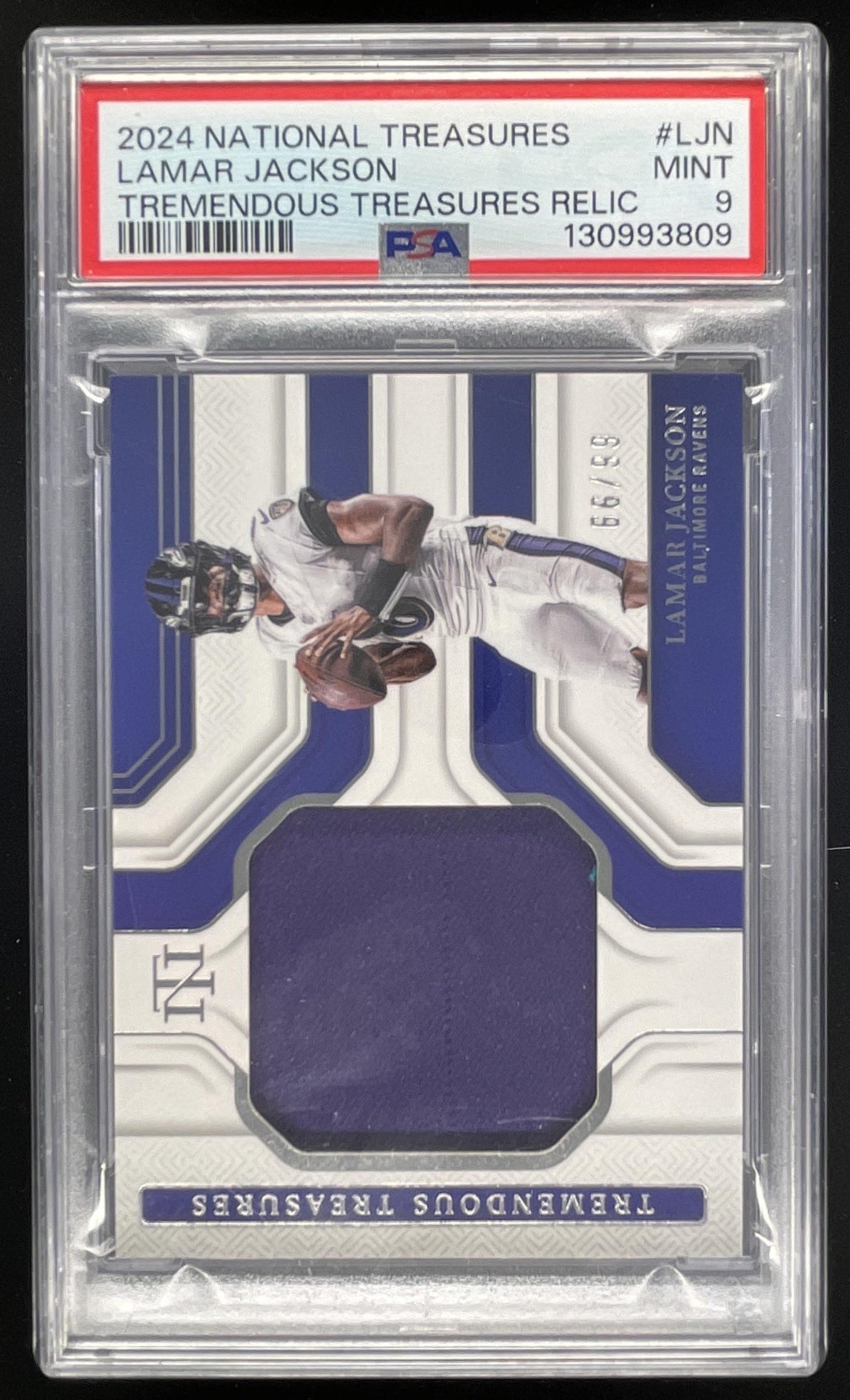 2024 National Treasures Tremendous Treasures #TTS-LJN Lamar
