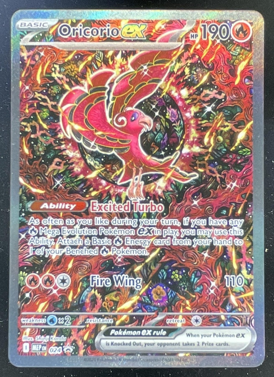 2025 Pokemon MEP Black Star Promos Promos #024 Oricorio ex
