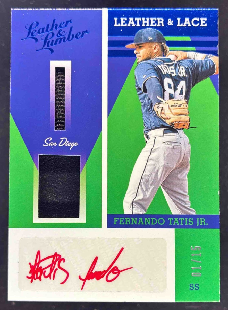 2019 Leather & Lumber and Lace Signatures Blue Fernando Tatis Jr