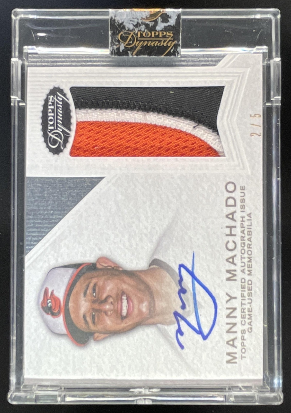MANNY MACHADO 直筆サインカード 50枚限定 2016 TOPPS THE MINT 