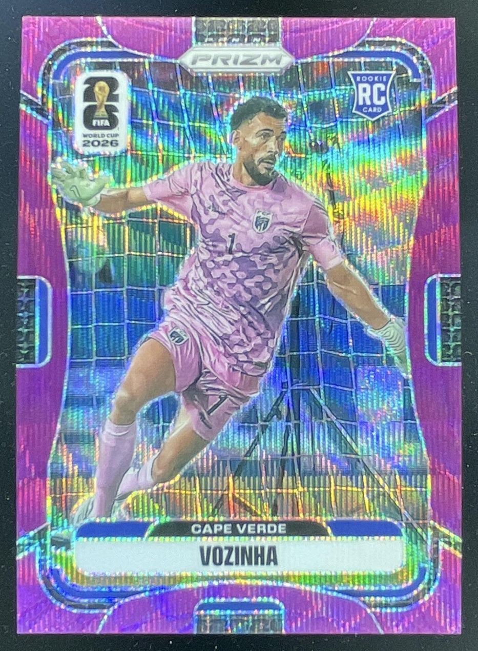 2026 Panini Prizm World Cup Purple Wave Prizm #178 Vozinha RC /95