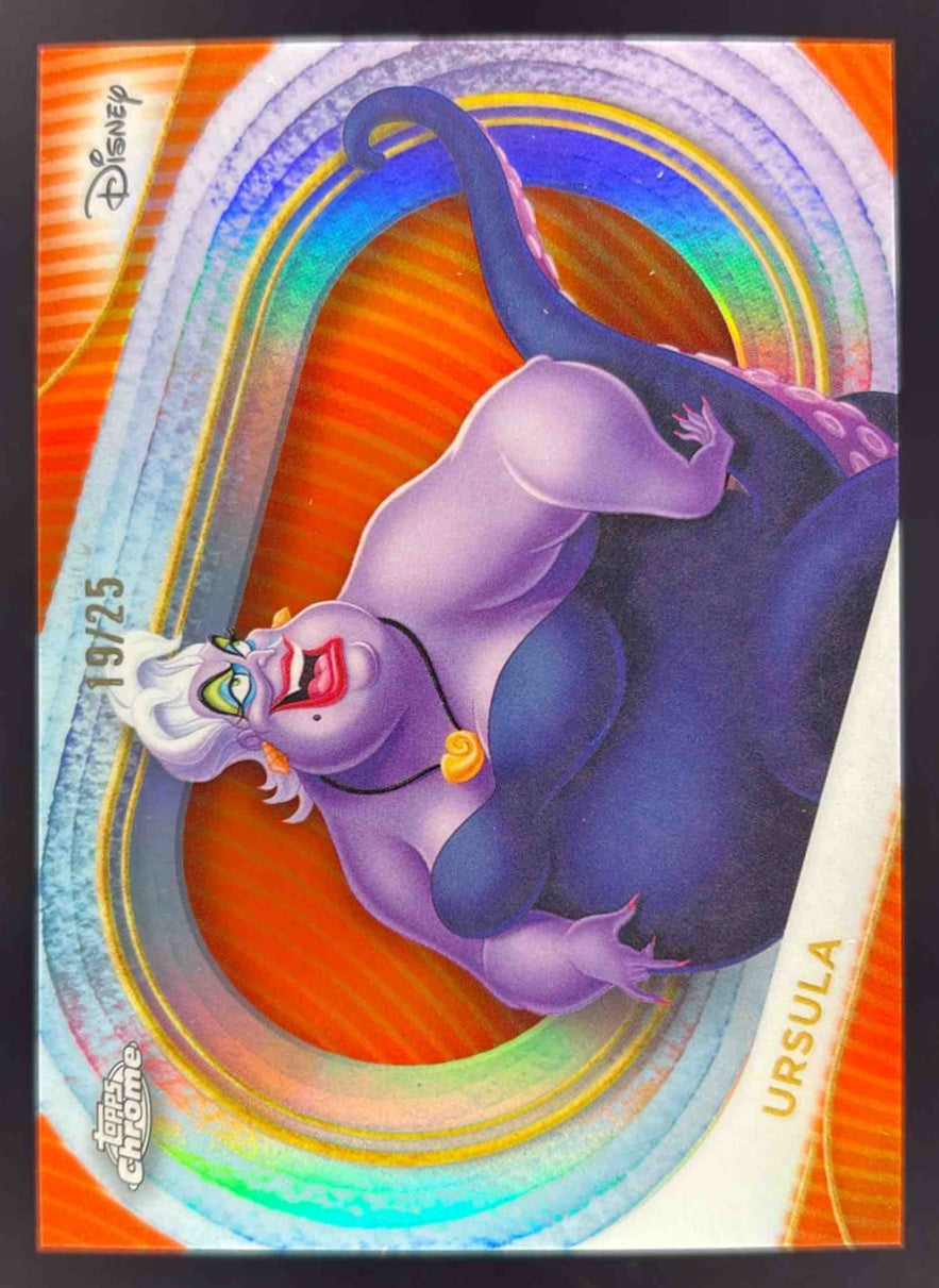 その他 2025 Topps Chrome Disney URSULA /25 2025 Topps Chrome Disney URSULA /25