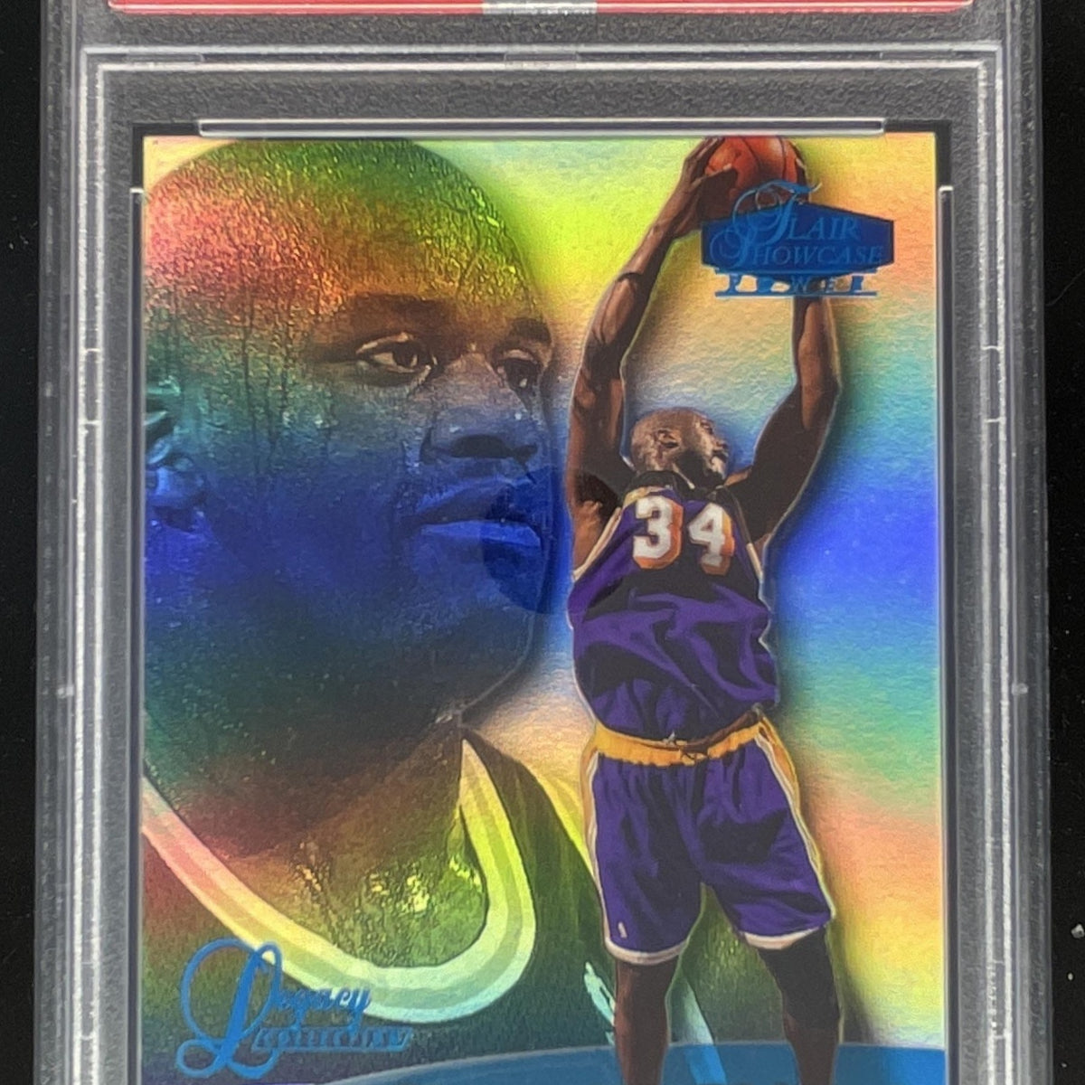 1998 Flair Showcase Legacy Collection Row 3 #7L Shaquille O