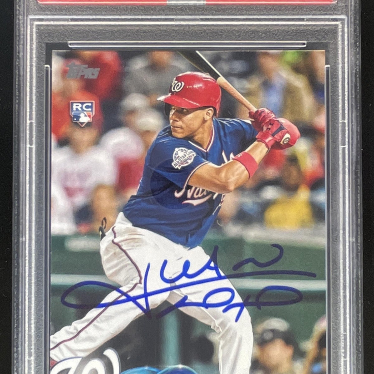 2018 Topps Update #US300 Juan Soto Rookie Autograph RC Auto PSA 10 