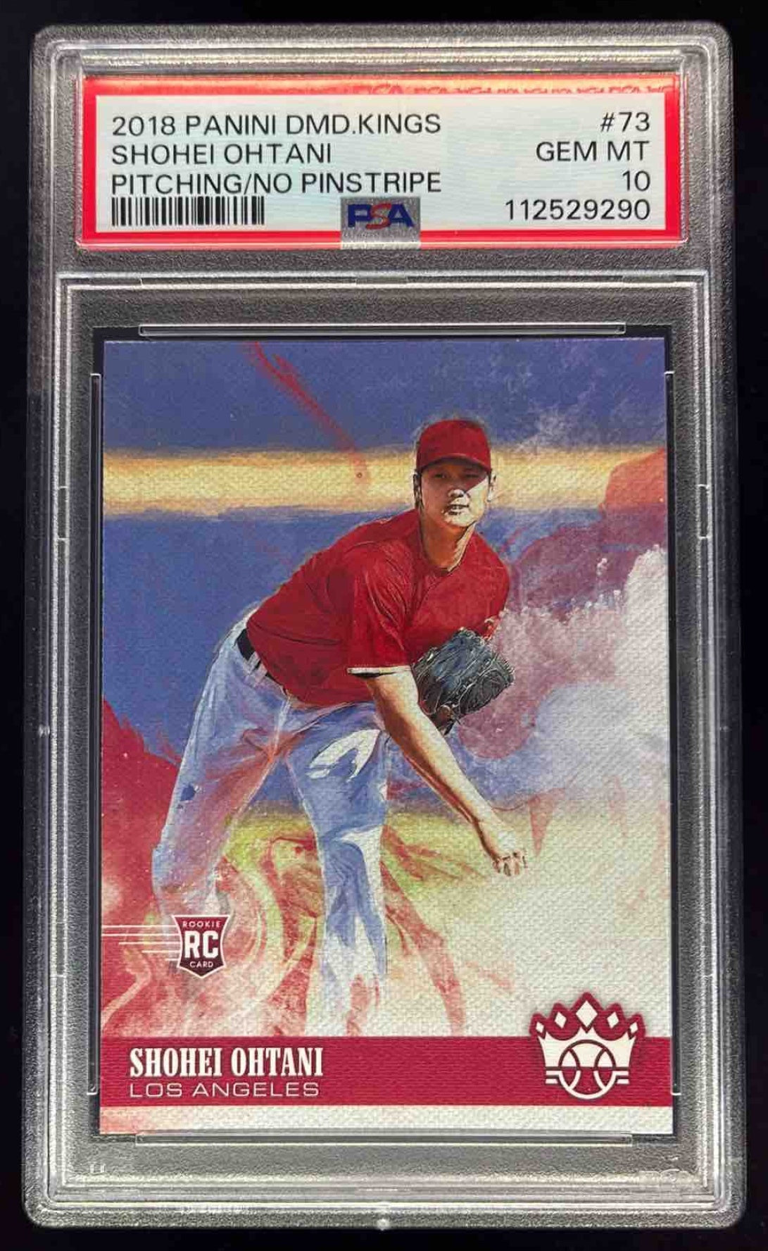 2018 Panini Diamond Kings #73 Shohei Ohtani RC Pitching No
