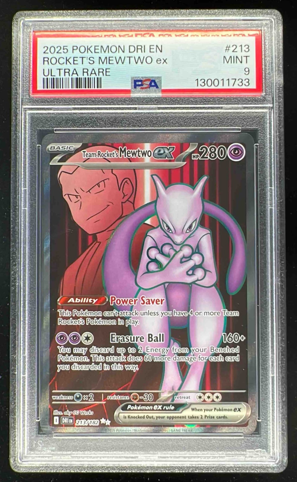 2025 Pokemon SV Destined Rivals - DRI EN #213/182 Team Rocket's