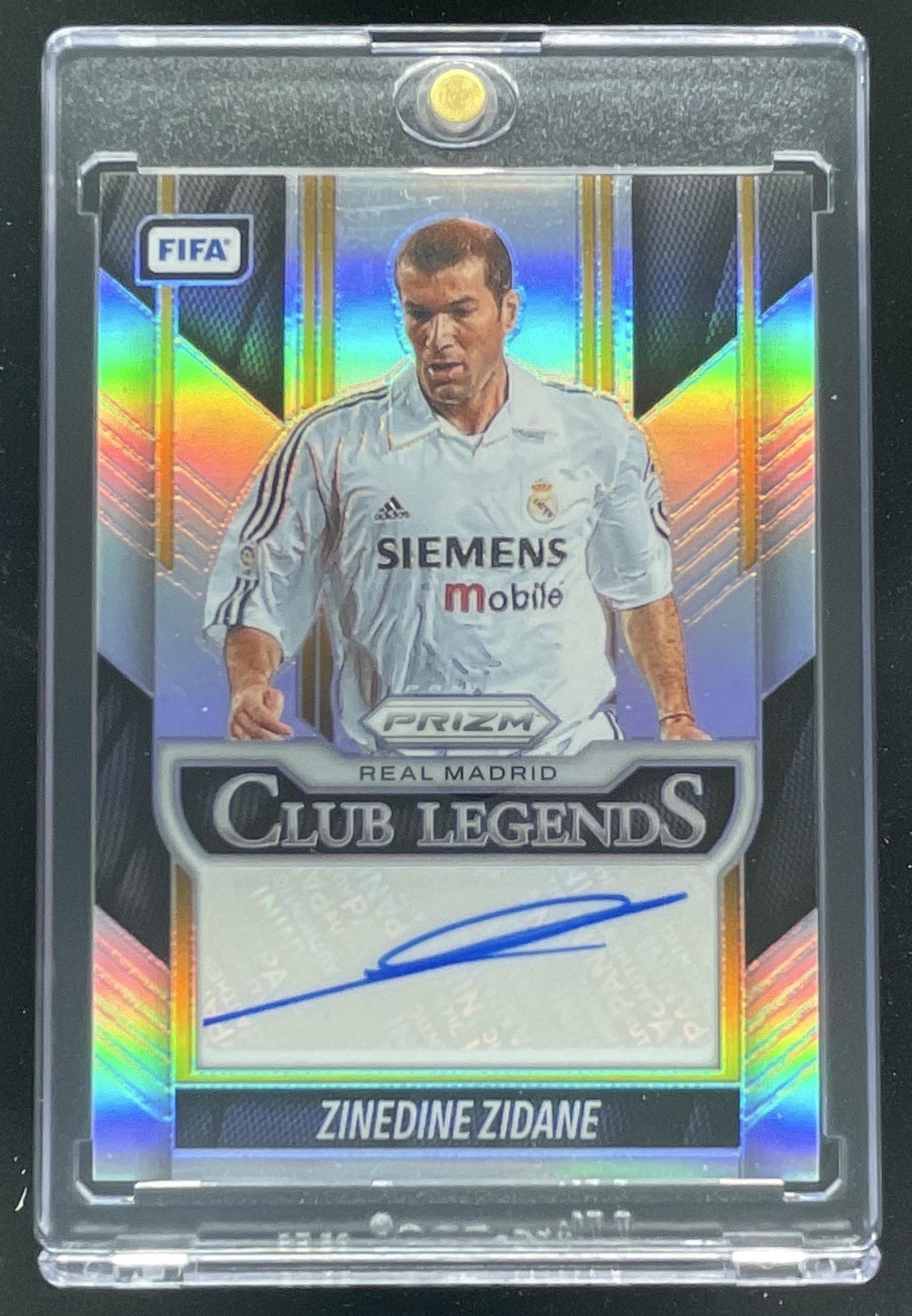 2025-26 Prizm FIFA Club Legends Silver Prizms #CL-ZZ Zinedine