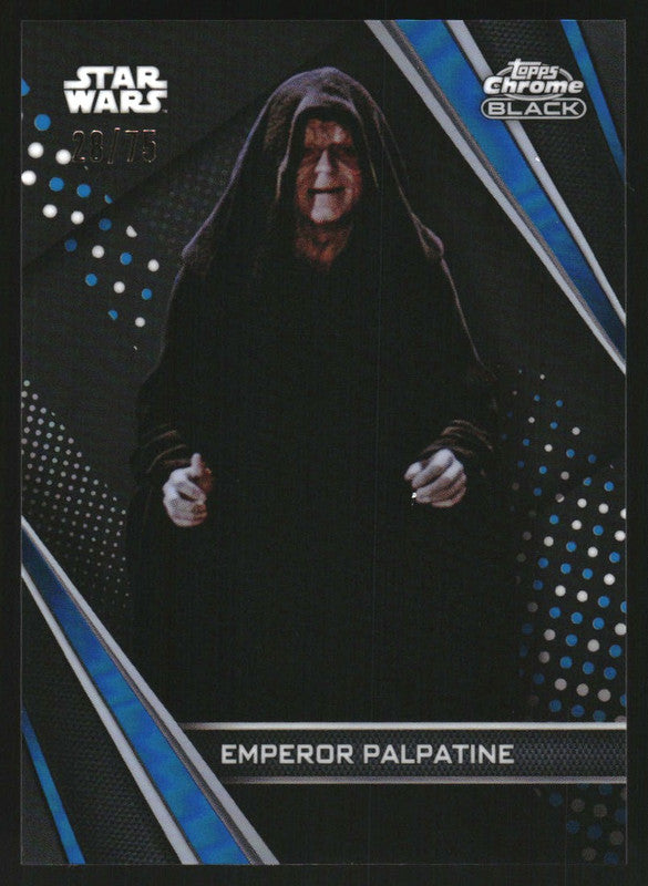 2023 Topps Chrome Black Star Wars Blue Refractors #84