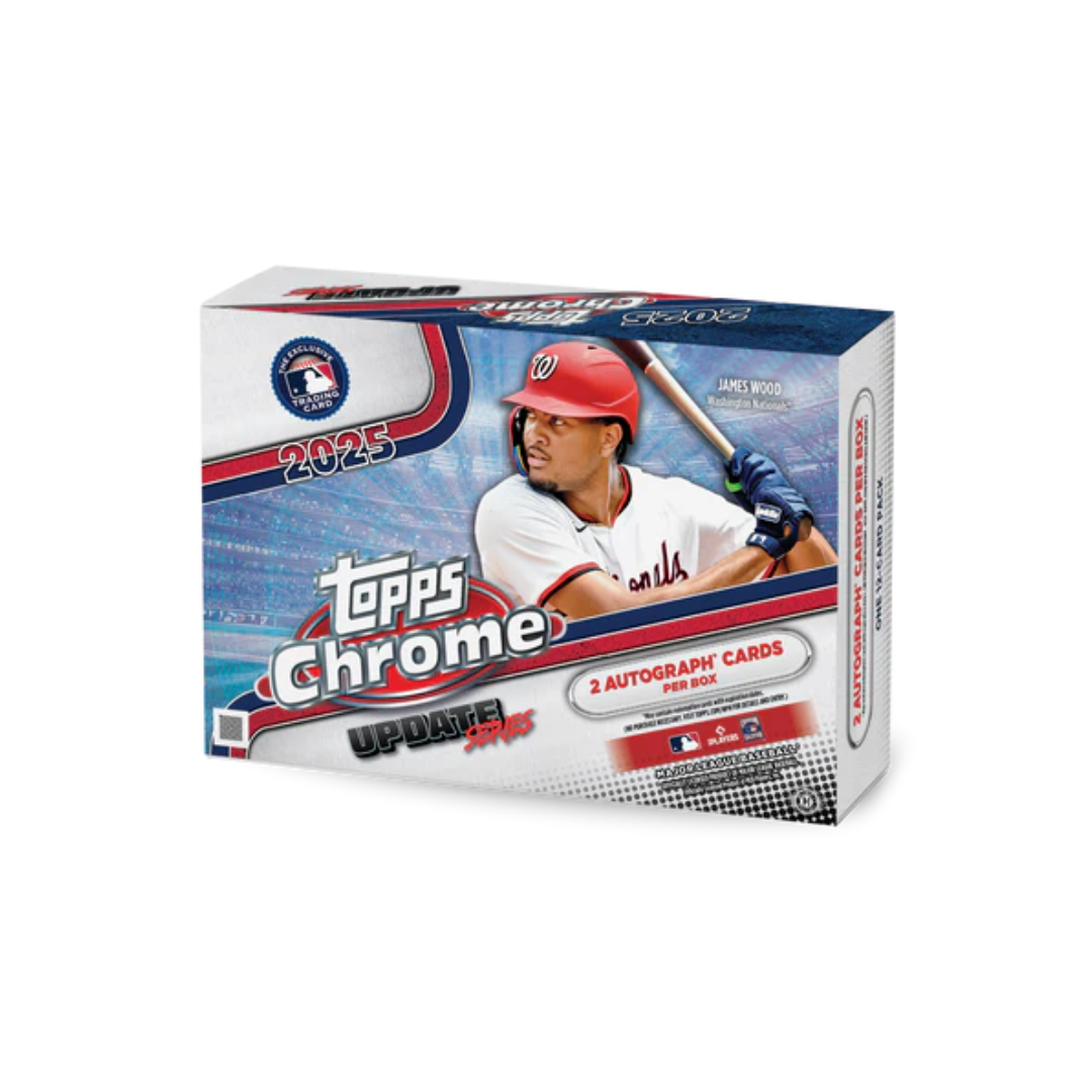 2025 Topps Chrome Update Series Baseball Breaker's Delight Box ...
