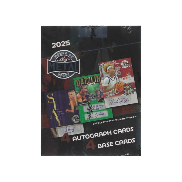 2025 Leaf Metal Women of Sport Hobby Box – Burbank Cards