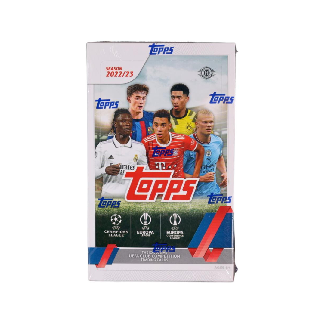 2022-23 Topps UEFA Club Competitions Soccer Hobby Box