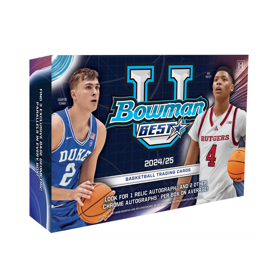 2024-25 Bowman University Best Basketball Breakers Delight Box